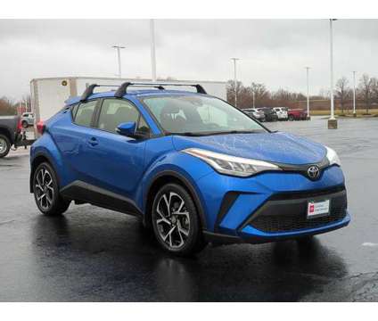 2021 Toyota C-HR XLE is a Blue 2021 Toyota C-HR XLE SUV in Naperville IL