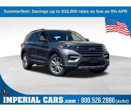2024 Ford Explorer XLT is a Grey 2024 Ford Explorer XLT SUV in Milford MA