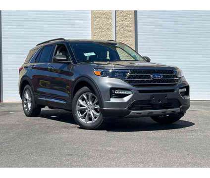 2024 Ford Explorer XLT is a Grey 2024 Ford Explorer XLT SUV in Milford MA