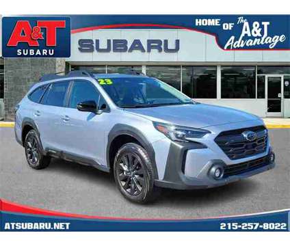 2023 Subaru Outback Onyx Edition is a Silver 2023 Subaru Outback 2.5i Car for Sale in Sellersville PA