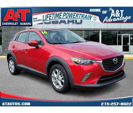 2016 Mazda CX-3 Touring is a Red 2016 Mazda CX-3 Touring Car for Sale in Sellersville PA