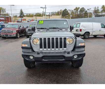 2020 Jeep Wrangler Unlimited Freedom is a Silver 2020 Jeep Wrangler Unlimited Car for Sale in Colorado Springs CO