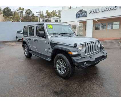 2020 Jeep Wrangler Unlimited Freedom is a Silver 2020 Jeep Wrangler Unlimited Car for Sale in Colorado Springs CO