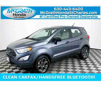 2020 Ford EcoSport S is a Grey 2020 Ford EcoSport S Car for Sale in Saint Charles IL