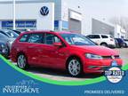 2018 Volkswagen Golf SportWagen Red, 41K miles