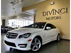 2012 Mercedes-Benz C-Class C350 White, Beautiful Color Combo! Clean! Low Miles!