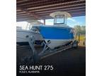 Sea Hunt 275 Ultra SE Center Consoles 2020