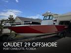 Gaudet 29 Offshore Center Consoles 2019
