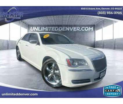 2012 Chrysler 300 for sale is a White 2012 Chrysler 300 Model Car for Sale in Denver CO