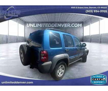 2006 Jeep Liberty for sale is a Blue 2006 Jeep Liberty Car for Sale in Denver CO