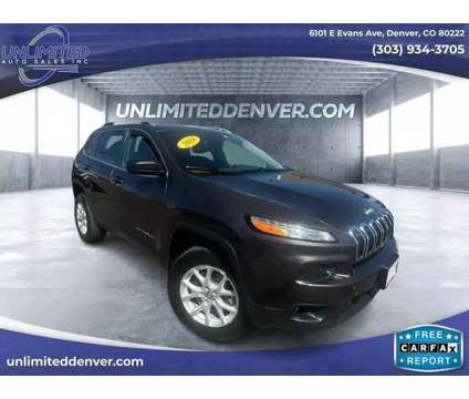 2014 Jeep Cherokee for sale is a Grey 2014 Jeep Cherokee Car for Sale in Denver CO