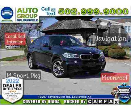 2017 BMW X6 for sale is a Black 2017 BMW X6 Car for Sale in Louisville KY