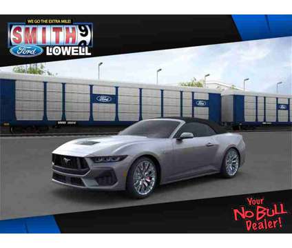 2024 Ford Mustang GT Premium is a Grey 2024 Ford Mustang GT Premium Convertible in Lowell IN