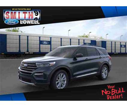 2024 Ford Explorer XLT is a Blue 2024 Ford Explorer XLT SUV in Lowell IN