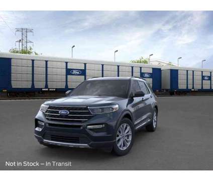 2024 Ford Explorer XLT is a Blue 2024 Ford Explorer XLT SUV in Lowell IN