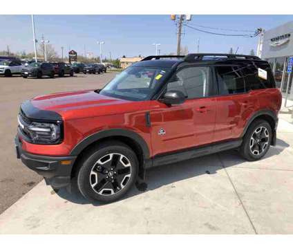 2022 Ford Bronco Sport Outer Banks is a Red 2022 Ford Bronco SUV in Superior WI