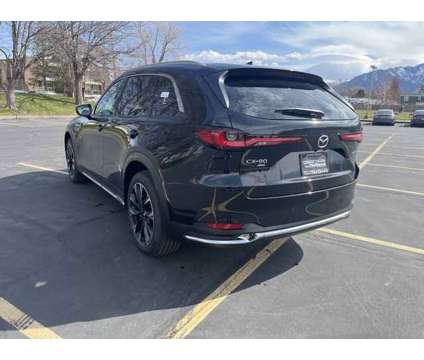 2024 Mazda CX-90 PHEV Premium Plus is a Black 2024 Mazda CX-9 SUV in Salt Lake City UT