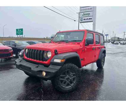 2024 Jeep Wrangler Sport RHD Right Hand Drive is a Red 2024 Jeep Wrangler Sport RHD SUV in Branson MO