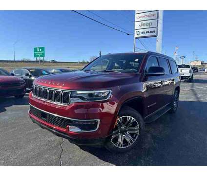2024 Jeep Wagoneer Base is a Red 2024 Jeep Wagoneer SUV in Branson MO