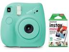 Fujifilm Instax Mini 7+ Instant Camera - Seafoam Green