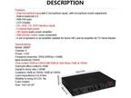 2000W Sunbuck 5 Channel HiFi bluetooth Stereo Power plifier Home Audio FM Black