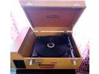 Relisted-new Belt Crosley Traveler Stack-O-Matic Record Player 2007 Tweed Brown