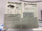 Technics SP-10 mkII original manual paperwork template turntable