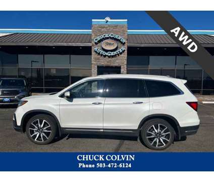 2022 Honda Pilot Touring is a Silver, White 2022 Honda Pilot Touring Car for Sale in Mcminnville OR