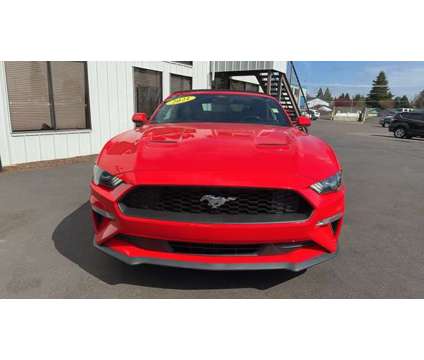2021 Ford Mustang EcoBoost Premium is a Red 2021 Ford Mustang EcoBoost Car for Sale in Mcminnville OR