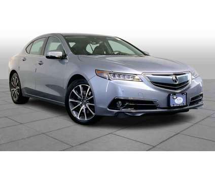 2015UsedAcuraUsedTLXUsed4dr Sdn FWD is a Grey, Silver 2015 Acura TLX Car for Sale in Westwood MA