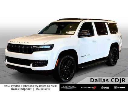 2024NewJeepNewWagoneerNew4x2 is a White 2024 Jeep Wagoneer Car for Sale in Dallas TX