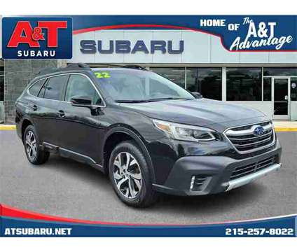 2022 Subaru Outback Limited is a Black 2022 Subaru Outback Limited Car for Sale in Sellersville PA