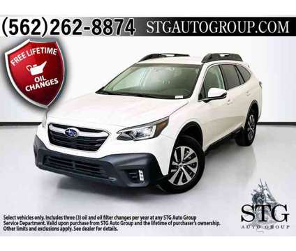 2021 Subaru Outback Premium is a White 2021 Subaru Outback 2.5i SUV in Montclair CA