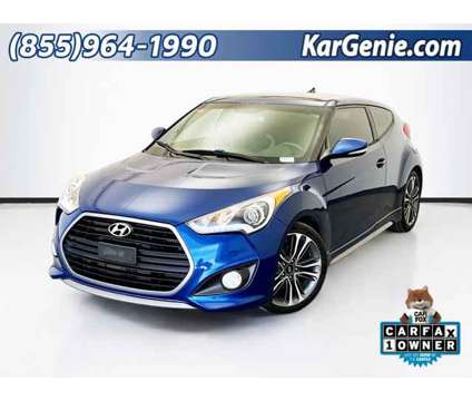 2016 Hyundai Veloster Turbo is a Blue 2016 Hyundai Veloster Turbo Car for Sale in Montclair CA