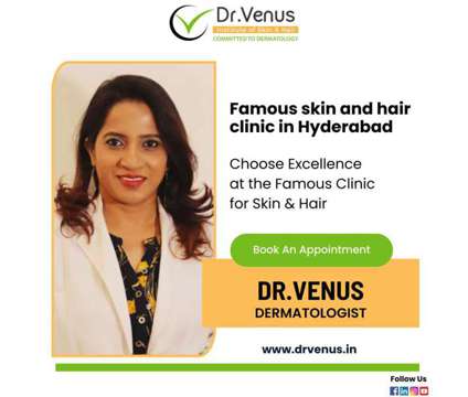 Famous skin and hair clinic in Hyderabad is a Hair Care &amp; Styling service in Hyderabad AP