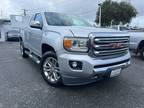 2015 GMC Canyon SLT 4x2 4dr Extended Cab 6 ft LB Silver,