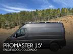 Ram Promaster 1500 High Roof Van Conversion 2020