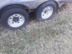 16 foot car hauler trailer used, built in the 90's. includes title pulls great