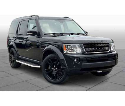 2016UsedLand RoverUsedLR4 is a Black 2016 Land Rover LR4 Car for Sale in Santa Fe NM