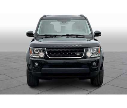 2016UsedLand RoverUsedLR4 is a Black 2016 Land Rover LR4 Car for Sale in Santa Fe NM