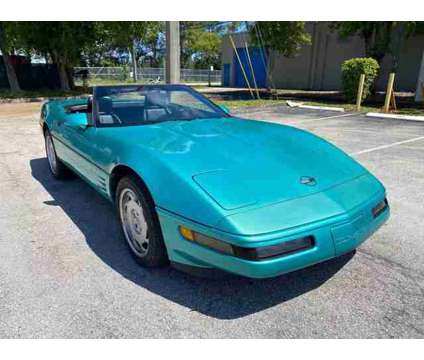 1991 Chevrolet Corvette for sale is a Green 1991 Chevrolet Corvette 427 Trim Car for Sale in Hallandale Beach FL
