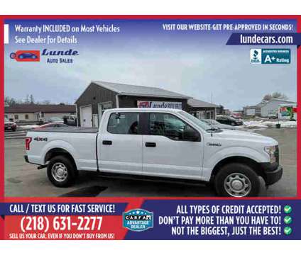 2016 Ford F150 SuperCrew Cab for sale is a White 2016 Ford F-150 SuperCrew Car for Sale in Wadena MN