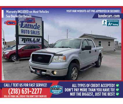 2007 Ford F150 SuperCrew Cab for sale is a Silver 2007 Ford F-150 SuperCrew Car for Sale in Wadena MN