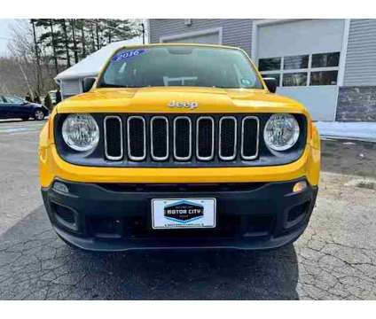 2016 Jeep Renegade for sale is a Yellow 2016 Jeep Renegade Car for Sale in Rochester NH