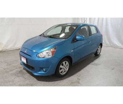 2015UsedMitsubishiUsedMirageUsed4dr HB CVT is a Blue 2015 Mitsubishi Mirage Car for Sale in Brunswick OH