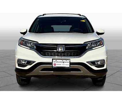 2015UsedHondaUsedCR-VUsedAWD 5dr is a White 2015 Honda CR-V Car for Sale in Richmond TX