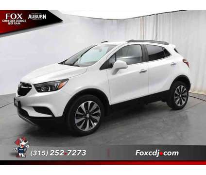 2021UsedBuickUsedEncoreUsedAWD 4dr is a White 2021 Buick Encore Car for Sale in Auburn NY