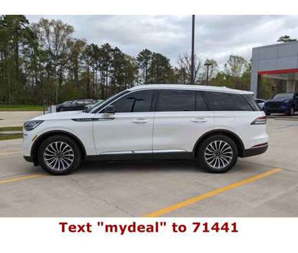 2021 Lincoln Aviator Reserve is a White 2021 Lincoln Aviator Car for Sale in Natchez MS