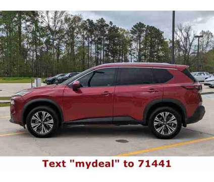 2021 Nissan Rogue SV is a Red 2021 Nissan Rogue SV Car for Sale in Natchez MS