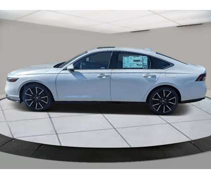 2024 Honda Accord Hybrid Touring is a Silver, White 2024 Honda Accord Hybrid Touring Hybrid in Greeley CO
